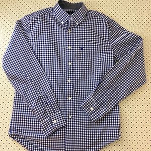Blue Plaid Button Down